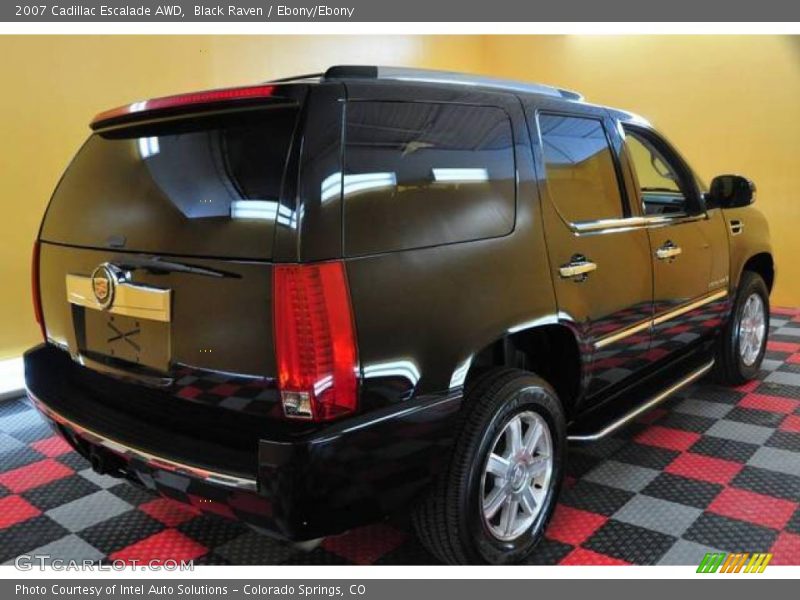 Black Raven / Ebony/Ebony 2007 Cadillac Escalade AWD