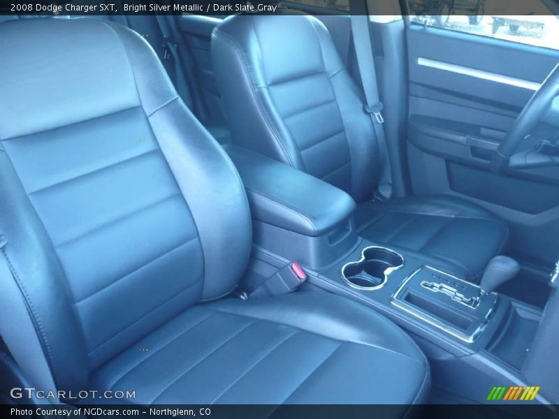 Bright Silver Metallic / Dark Slate Gray 2008 Dodge Charger SXT