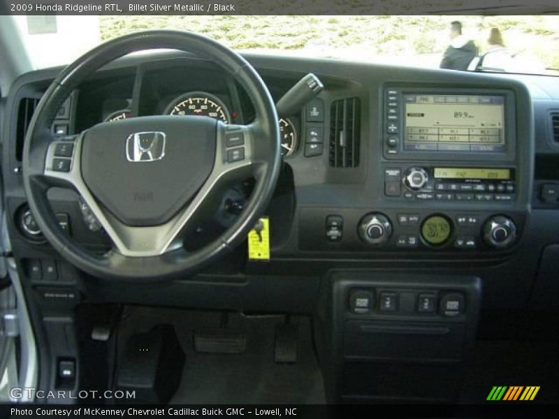 Billet Silver Metallic / Black 2009 Honda Ridgeline RTL