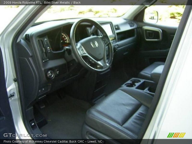 Billet Silver Metallic / Black 2009 Honda Ridgeline RTL