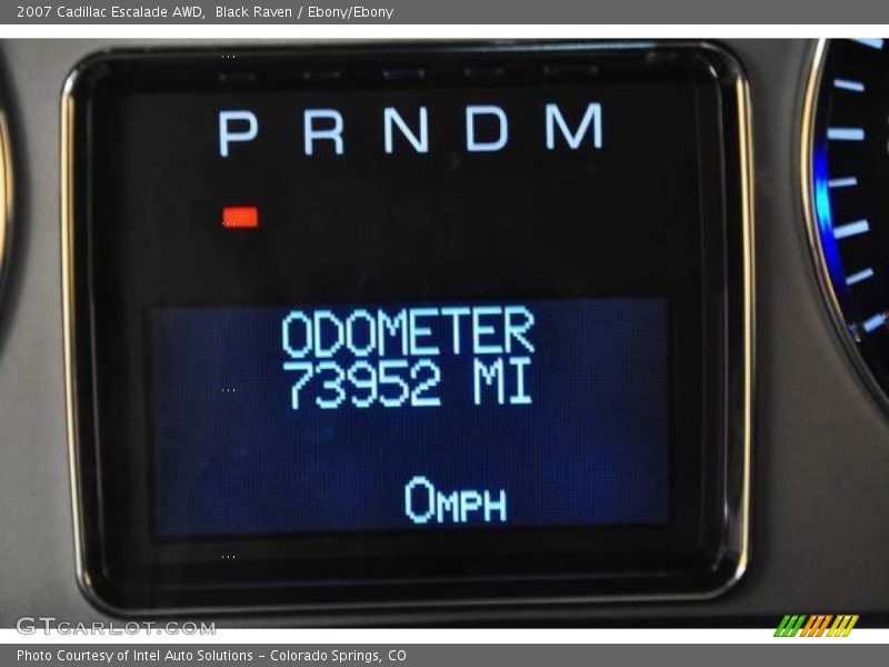 Black Raven / Ebony/Ebony 2007 Cadillac Escalade AWD