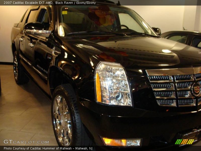 Black Raven / Ebony/Ebony 2007 Cadillac Escalade EXT AWD