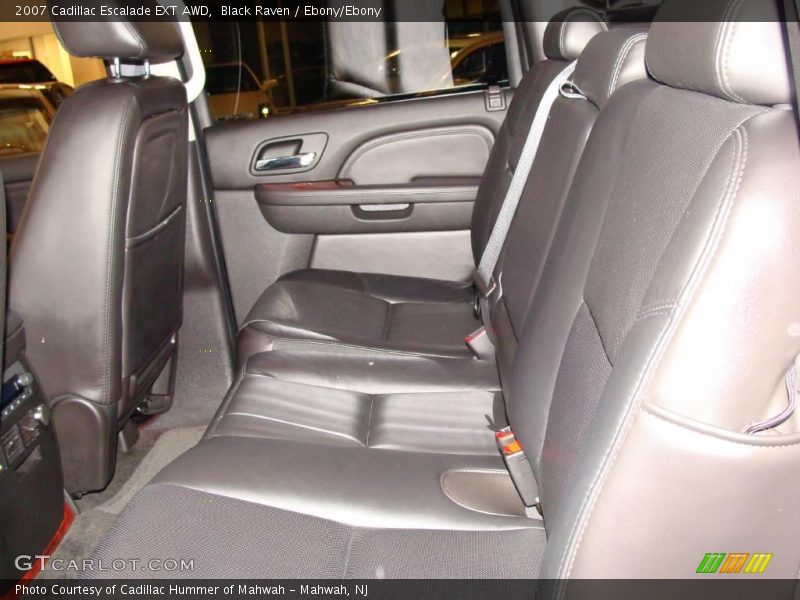 Black Raven / Ebony/Ebony 2007 Cadillac Escalade EXT AWD