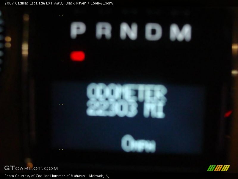 Black Raven / Ebony/Ebony 2007 Cadillac Escalade EXT AWD