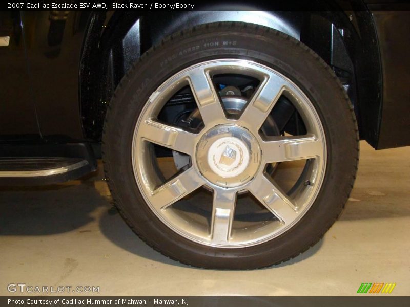 Black Raven / Ebony/Ebony 2007 Cadillac Escalade ESV AWD