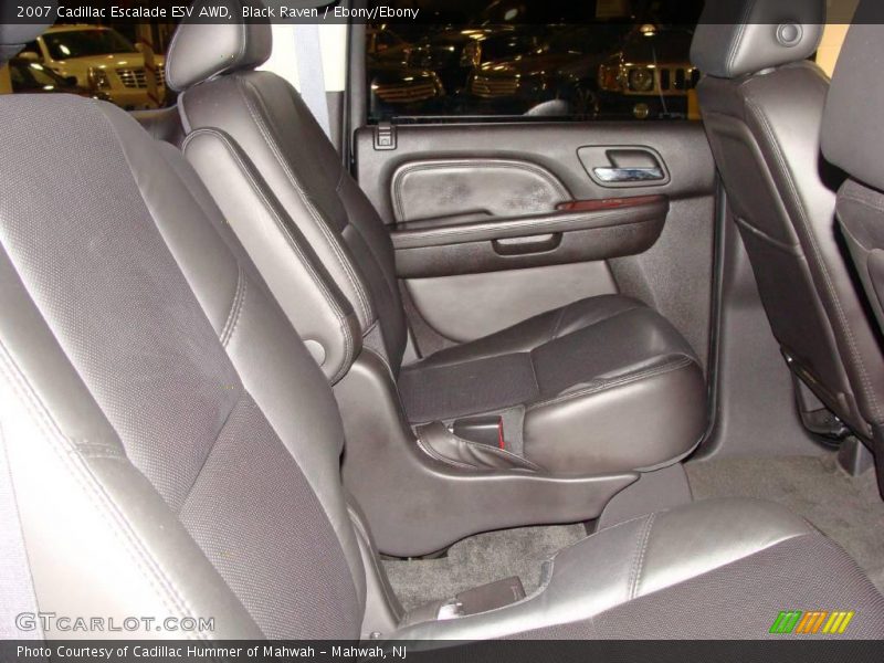 Black Raven / Ebony/Ebony 2007 Cadillac Escalade ESV AWD