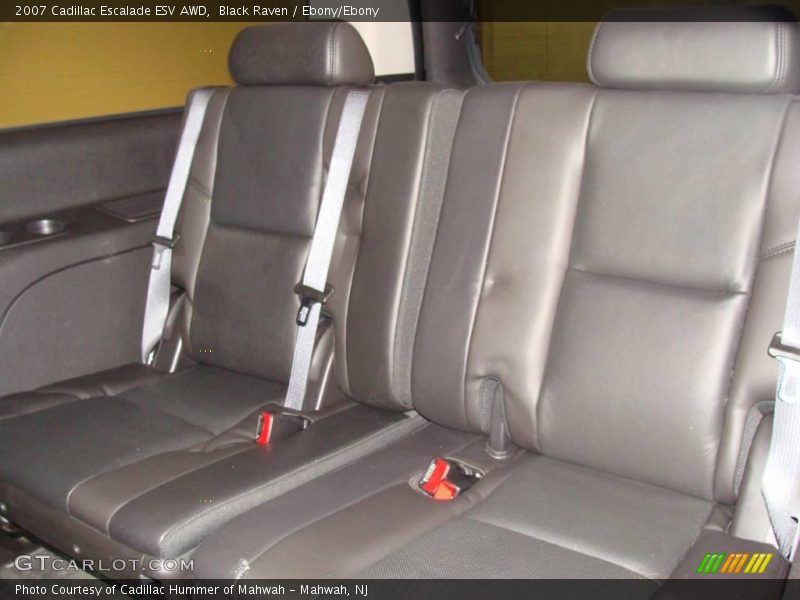 Black Raven / Ebony/Ebony 2007 Cadillac Escalade ESV AWD