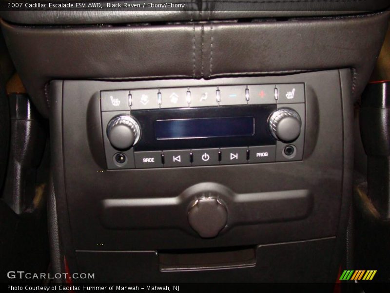 Black Raven / Ebony/Ebony 2007 Cadillac Escalade ESV AWD