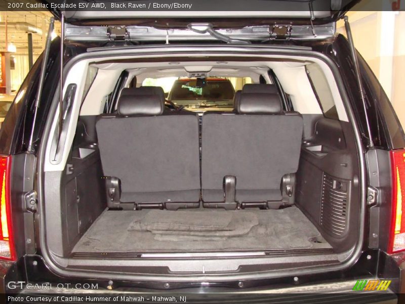 Black Raven / Ebony/Ebony 2007 Cadillac Escalade ESV AWD