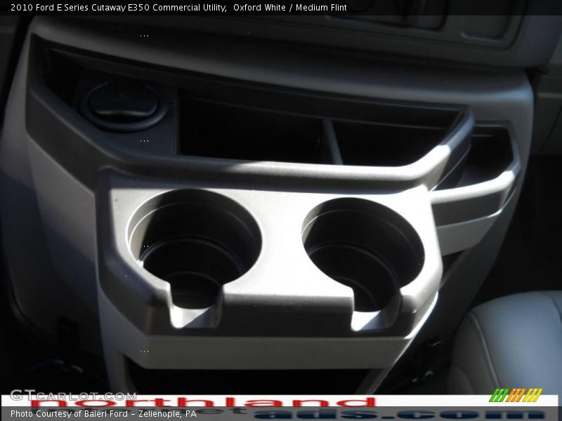 Oxford White / Medium Flint 2010 Ford E Series Cutaway E350 Commercial Utility