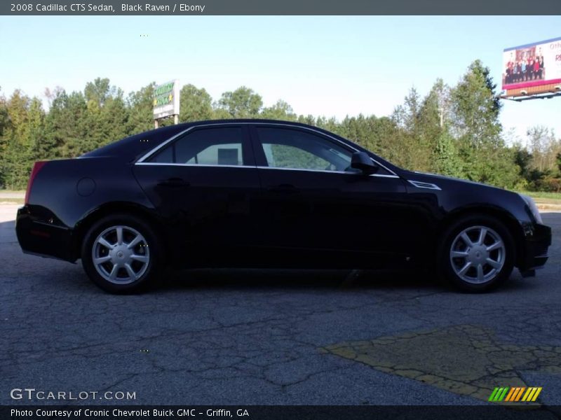 Black Raven / Ebony 2008 Cadillac CTS Sedan