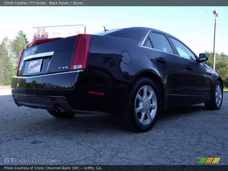 Black Raven / Ebony 2008 Cadillac CTS Sedan