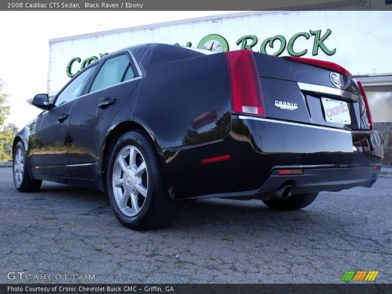 Black Raven / Ebony 2008 Cadillac CTS Sedan