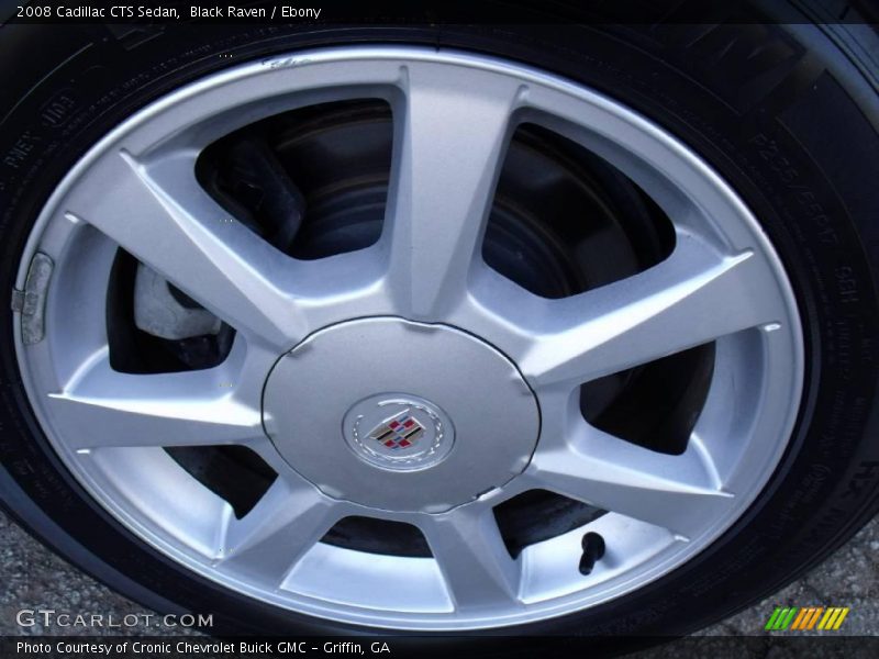 Black Raven / Ebony 2008 Cadillac CTS Sedan