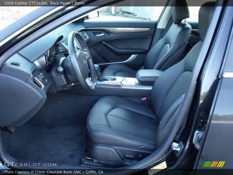 Black Raven / Ebony 2008 Cadillac CTS Sedan