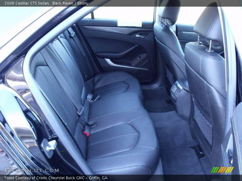 Black Raven / Ebony 2008 Cadillac CTS Sedan
