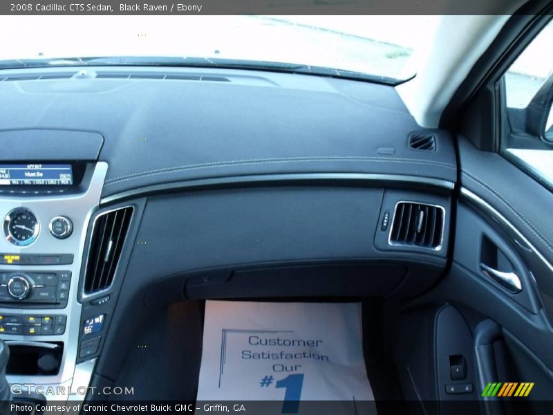 Black Raven / Ebony 2008 Cadillac CTS Sedan