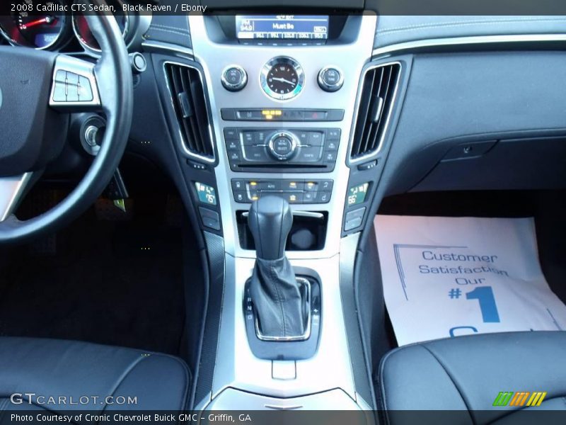 Black Raven / Ebony 2008 Cadillac CTS Sedan