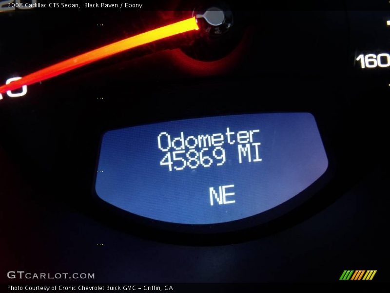 Black Raven / Ebony 2008 Cadillac CTS Sedan