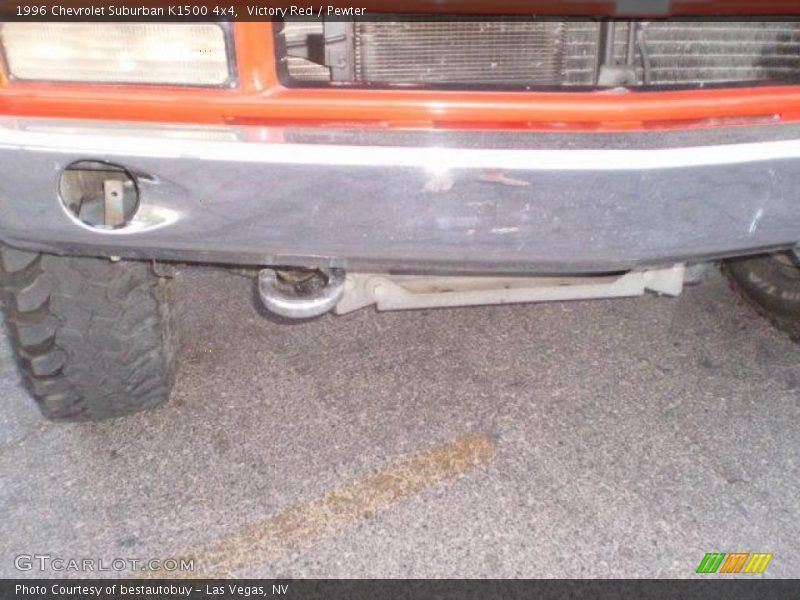 Victory Red / Pewter 1996 Chevrolet Suburban K1500 4x4