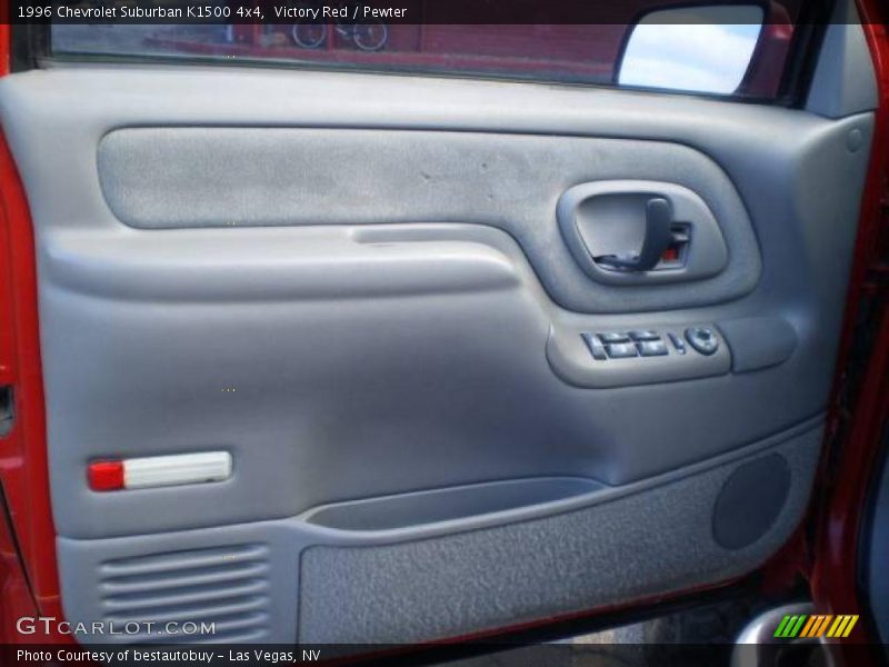 Victory Red / Pewter 1996 Chevrolet Suburban K1500 4x4