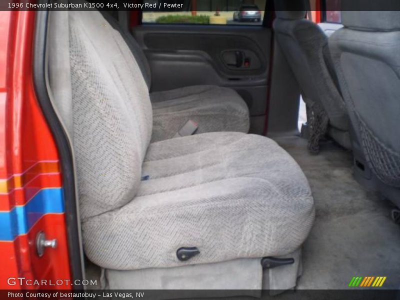 Victory Red / Pewter 1996 Chevrolet Suburban K1500 4x4