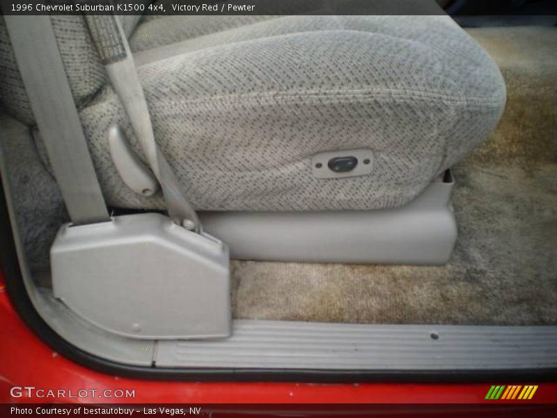Victory Red / Pewter 1996 Chevrolet Suburban K1500 4x4