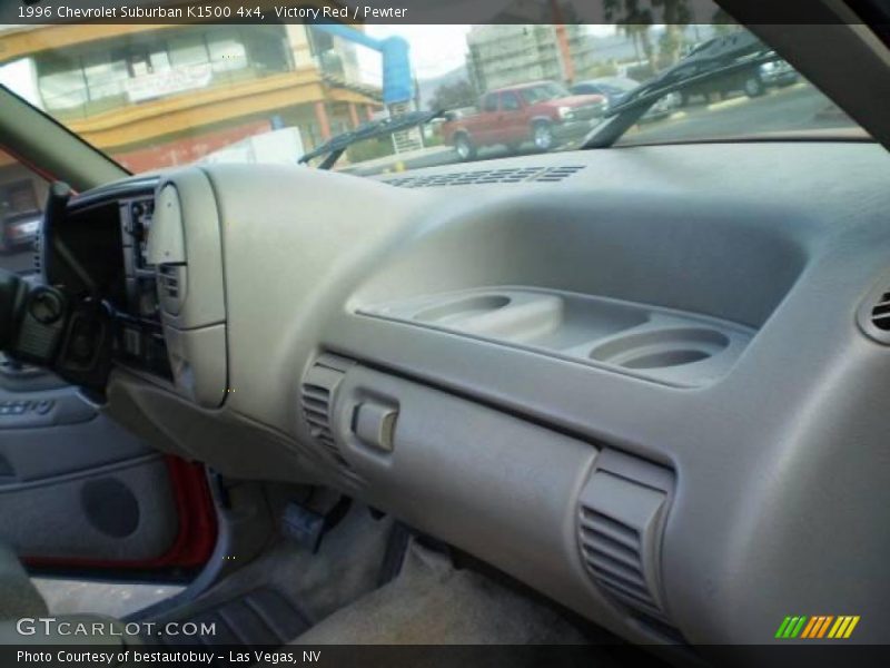 Victory Red / Pewter 1996 Chevrolet Suburban K1500 4x4
