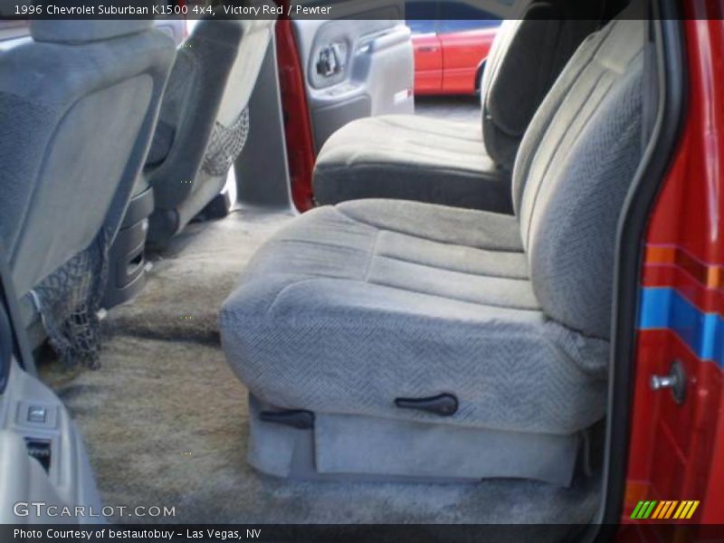 Victory Red / Pewter 1996 Chevrolet Suburban K1500 4x4