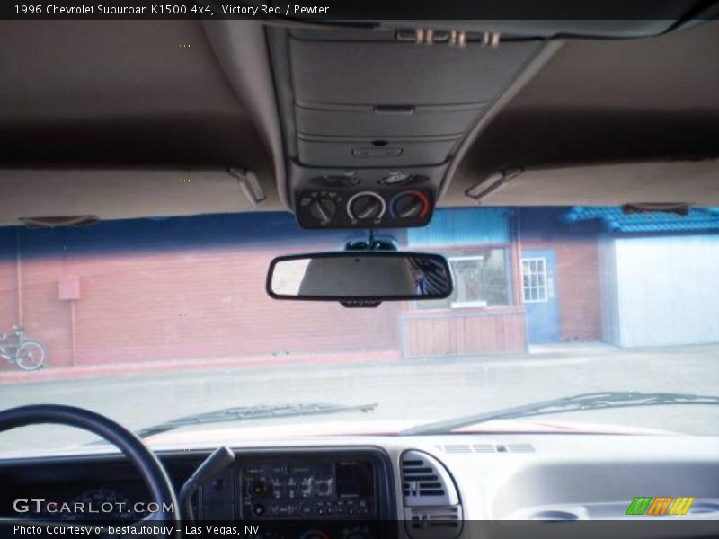 Victory Red / Pewter 1996 Chevrolet Suburban K1500 4x4