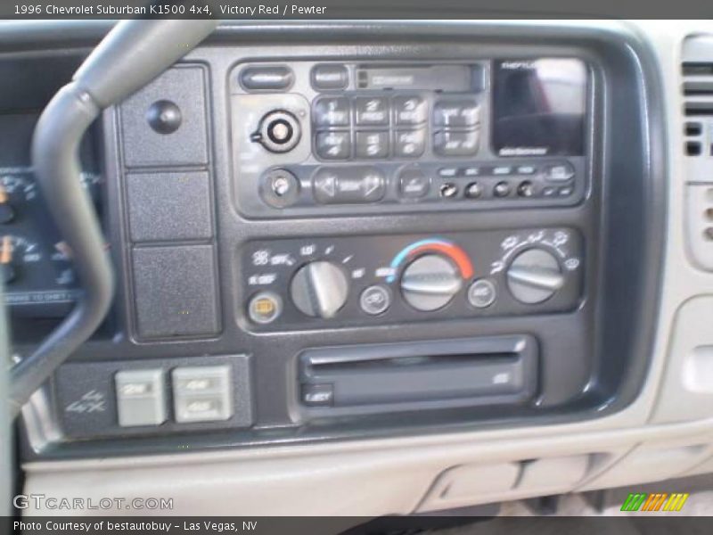 Victory Red / Pewter 1996 Chevrolet Suburban K1500 4x4