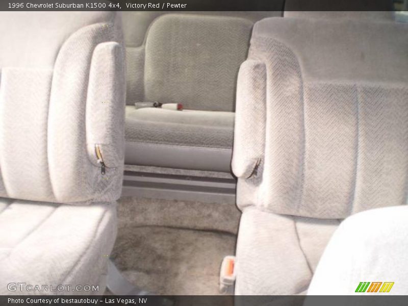 Victory Red / Pewter 1996 Chevrolet Suburban K1500 4x4