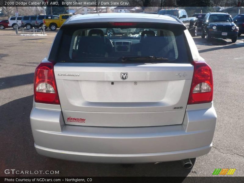 Bright Silver Metallic / Dark Slate Gray 2008 Dodge Caliber R/T AWD