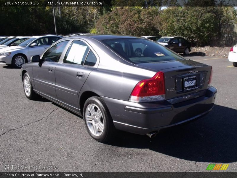 Titanium Gray Metallic / Graphite 2007 Volvo S60 2.5T