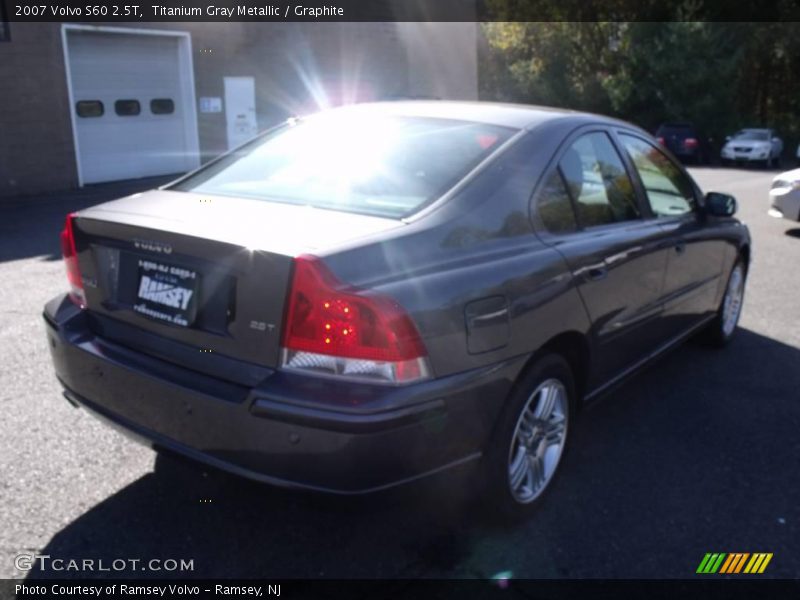 Titanium Gray Metallic / Graphite 2007 Volvo S60 2.5T