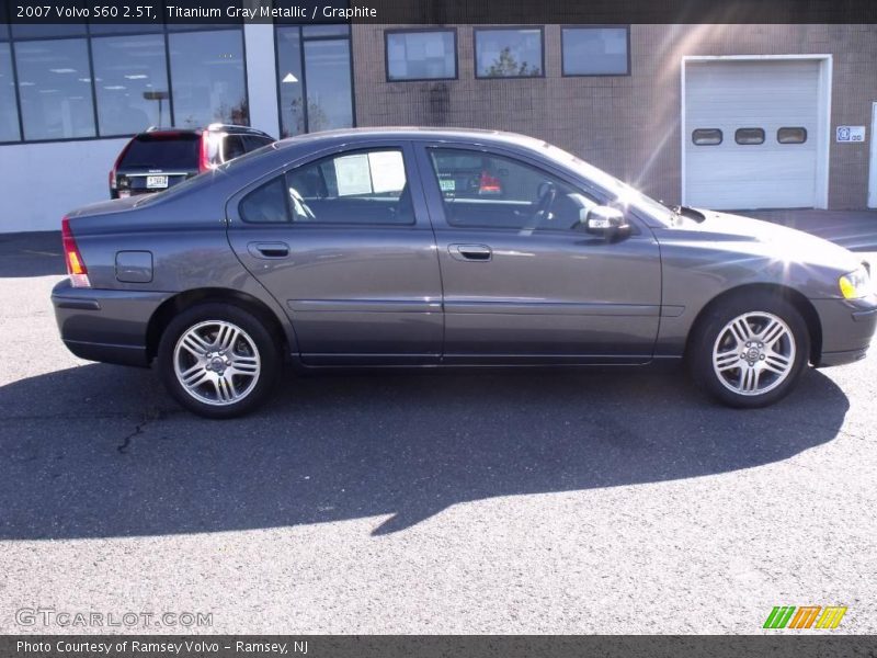 Titanium Gray Metallic / Graphite 2007 Volvo S60 2.5T