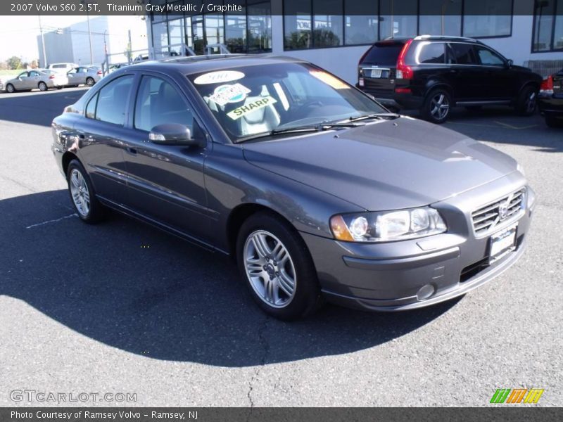 Titanium Gray Metallic / Graphite 2007 Volvo S60 2.5T
