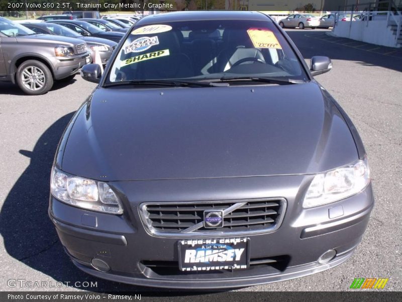 Titanium Gray Metallic / Graphite 2007 Volvo S60 2.5T