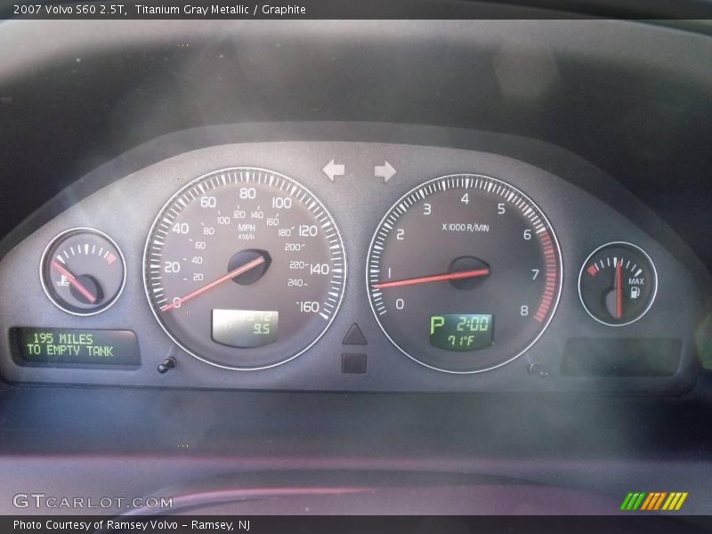 Titanium Gray Metallic / Graphite 2007 Volvo S60 2.5T
