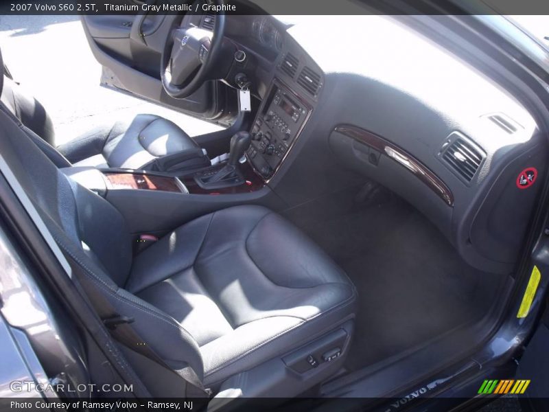 Titanium Gray Metallic / Graphite 2007 Volvo S60 2.5T