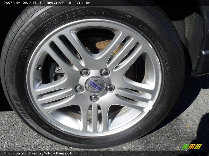 Titanium Gray Metallic / Graphite 2007 Volvo S60 2.5T