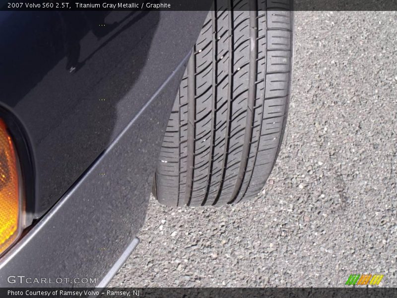 Titanium Gray Metallic / Graphite 2007 Volvo S60 2.5T