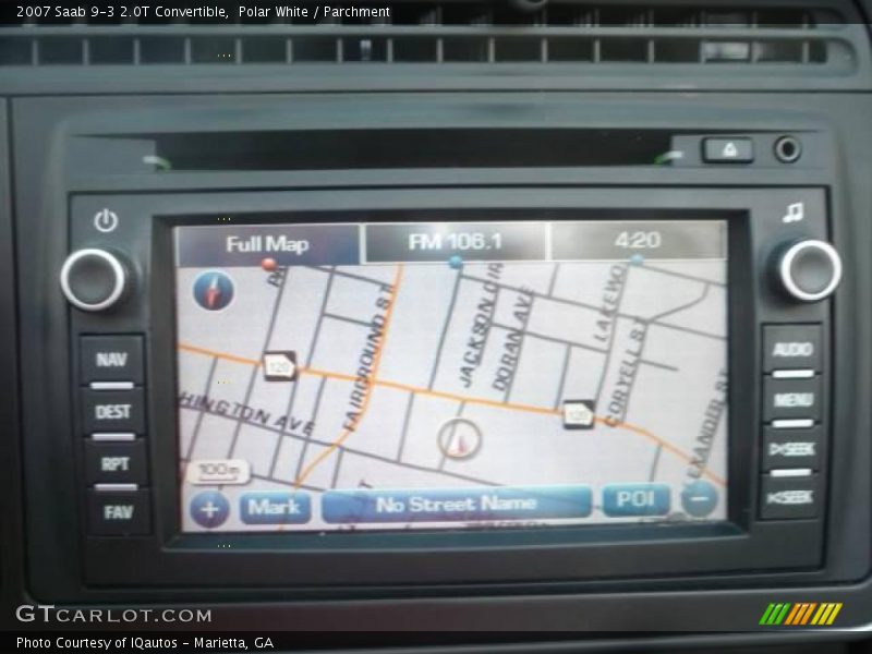 Polar White / Parchment 2007 Saab 9-3 2.0T Convertible