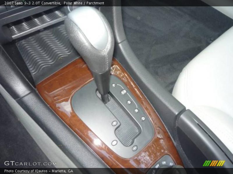 Polar White / Parchment 2007 Saab 9-3 2.0T Convertible