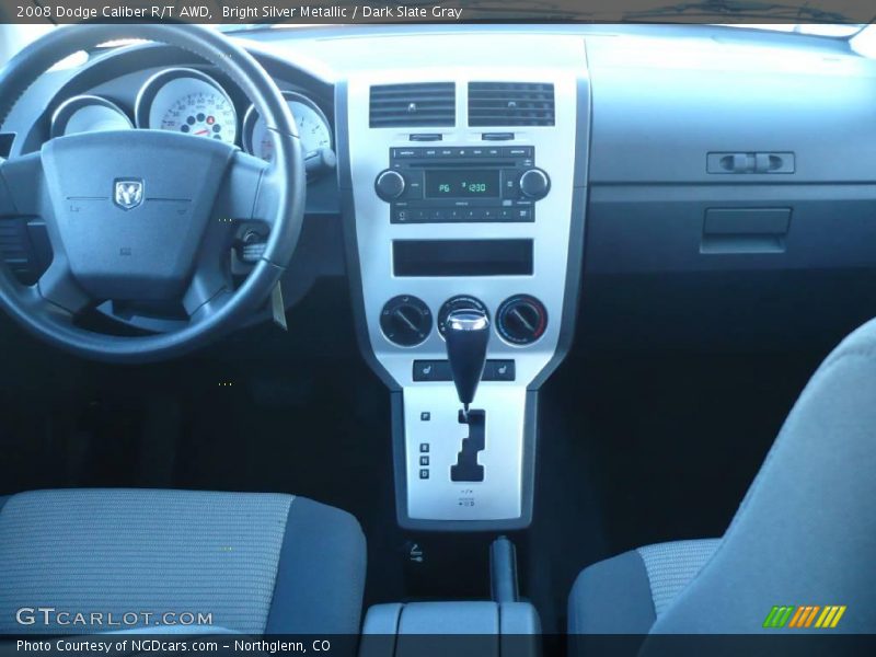 Bright Silver Metallic / Dark Slate Gray 2008 Dodge Caliber R/T AWD