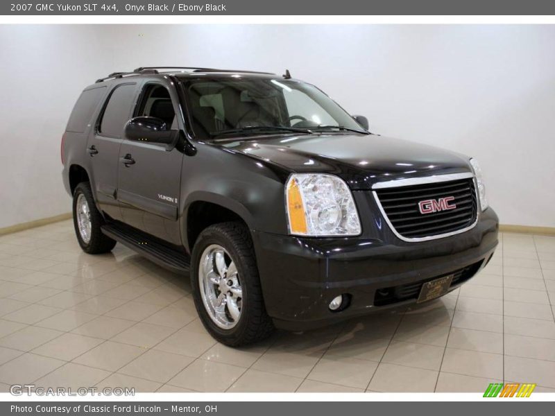 Onyx Black / Ebony Black 2007 GMC Yukon SLT 4x4