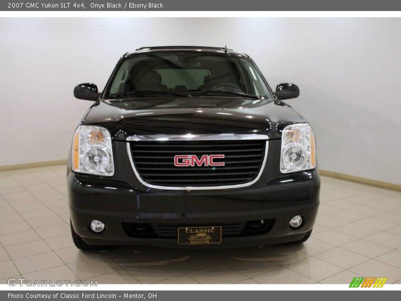 Onyx Black / Ebony Black 2007 GMC Yukon SLT 4x4