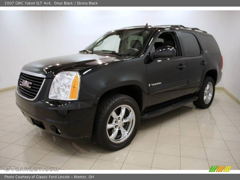 Onyx Black / Ebony Black 2007 GMC Yukon SLT 4x4