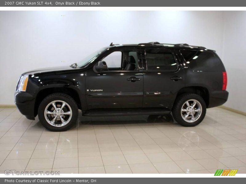 Onyx Black / Ebony Black 2007 GMC Yukon SLT 4x4