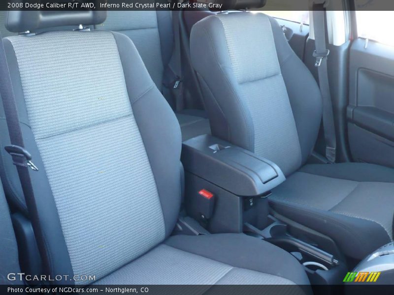 Inferno Red Crystal Pearl / Dark Slate Gray 2008 Dodge Caliber R/T AWD